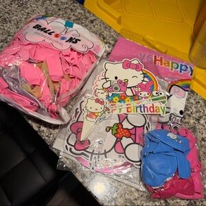 Hello Kitty Birthday Party Set